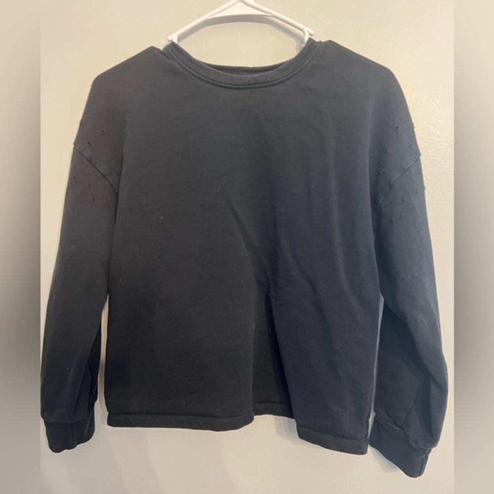 mango sweatshirt XS With Pinhole Details In Shoulders‎